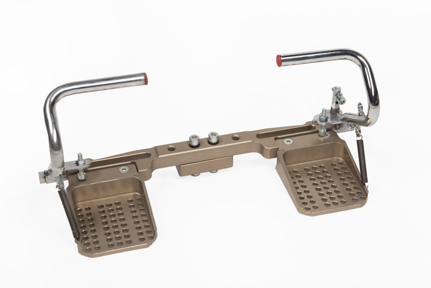 ADJUSTABLE FOOTREST SYSTEM model OK/KZ - ALUMINUM