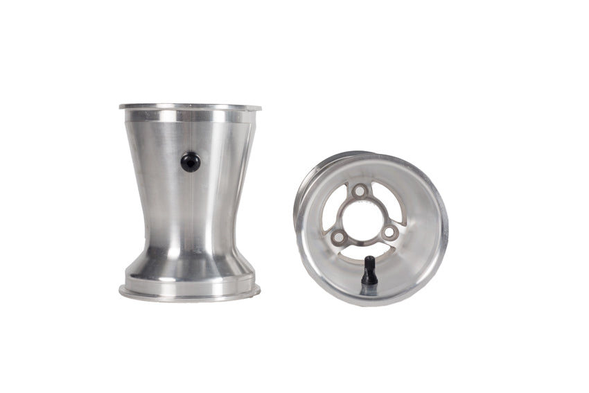 REAR WHEEL RING - SPOKED - H. 140mm - ALUMINUM mod.MINI KART