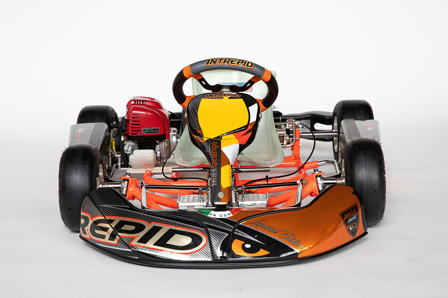 Intrepid Kart BABY KART CHASSIS mod.SCOUT tubes Γ25 wheelbase 780mm READY TO GO - HONDA ENGINE GXH35
