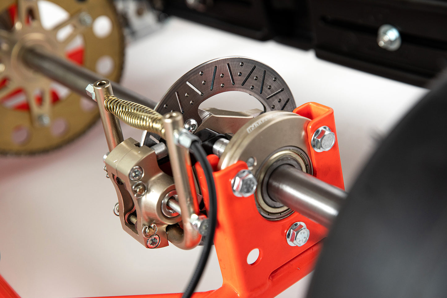 Intrepid Kart BABY KART CHASSIS mod.SCOUT tubes Γ25 wheelbase 780mm READY TO GO - HONDA ENGINE GXH35