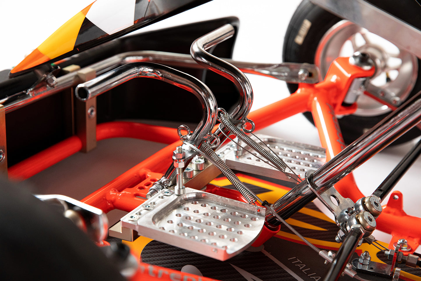 Intrepid Kart BABY KART CHASSIS mod.SCOUT tubes Γ25 wheelbase 780mm READY TO GO - HONDA ENGINE GXH35