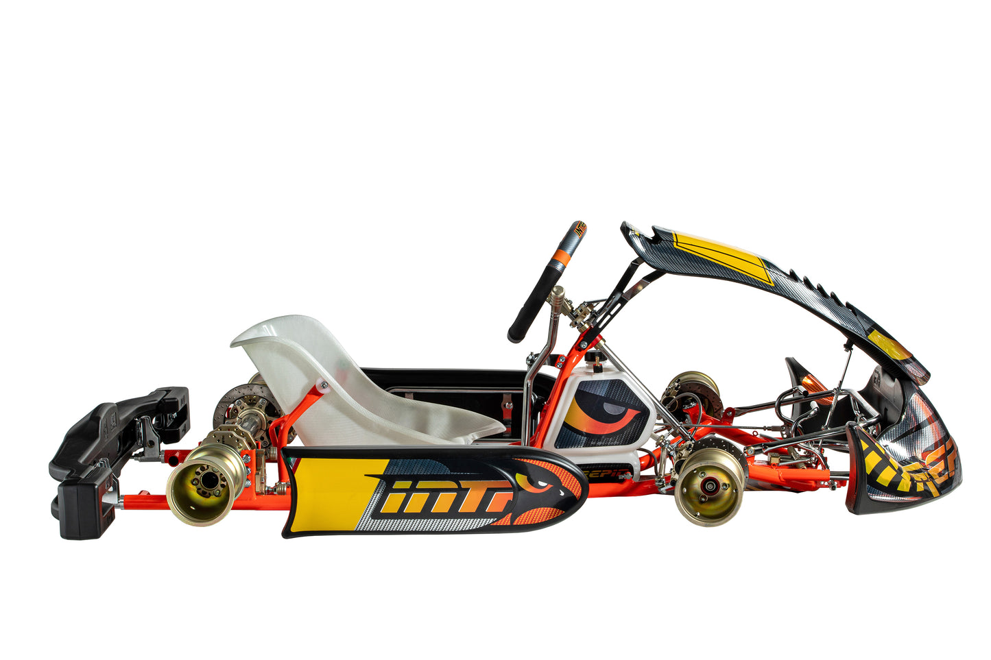 Intrepid Kart KZ CHASSIS mod.MATRIX tube Ø30-32mm wheelbase 1048mm CIK/FIA 015-CH-65 *** MAGNESIUM CONFIGURATION*** - NEW HOMOLOGATION 2025/27