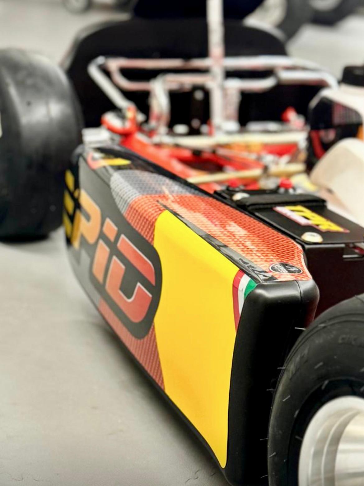 Intrepid Kart MINI KART CHASSIS mod.SPEEDY 02 tube Ø28mm wheelbase 950mm CIK/FIA 015-CH-34 - NEW HOMOLOGATION 2025/27
