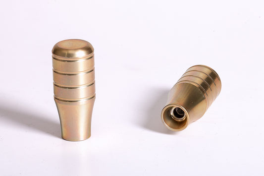 Anodized gear lever knob