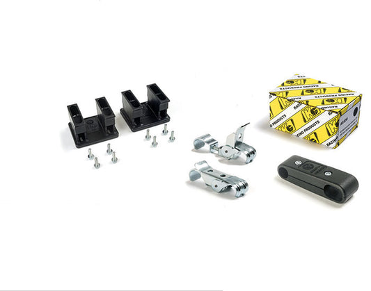 KIT FRONT SUPPORT SPOILER BLACK for MINI KART/OK/KZ