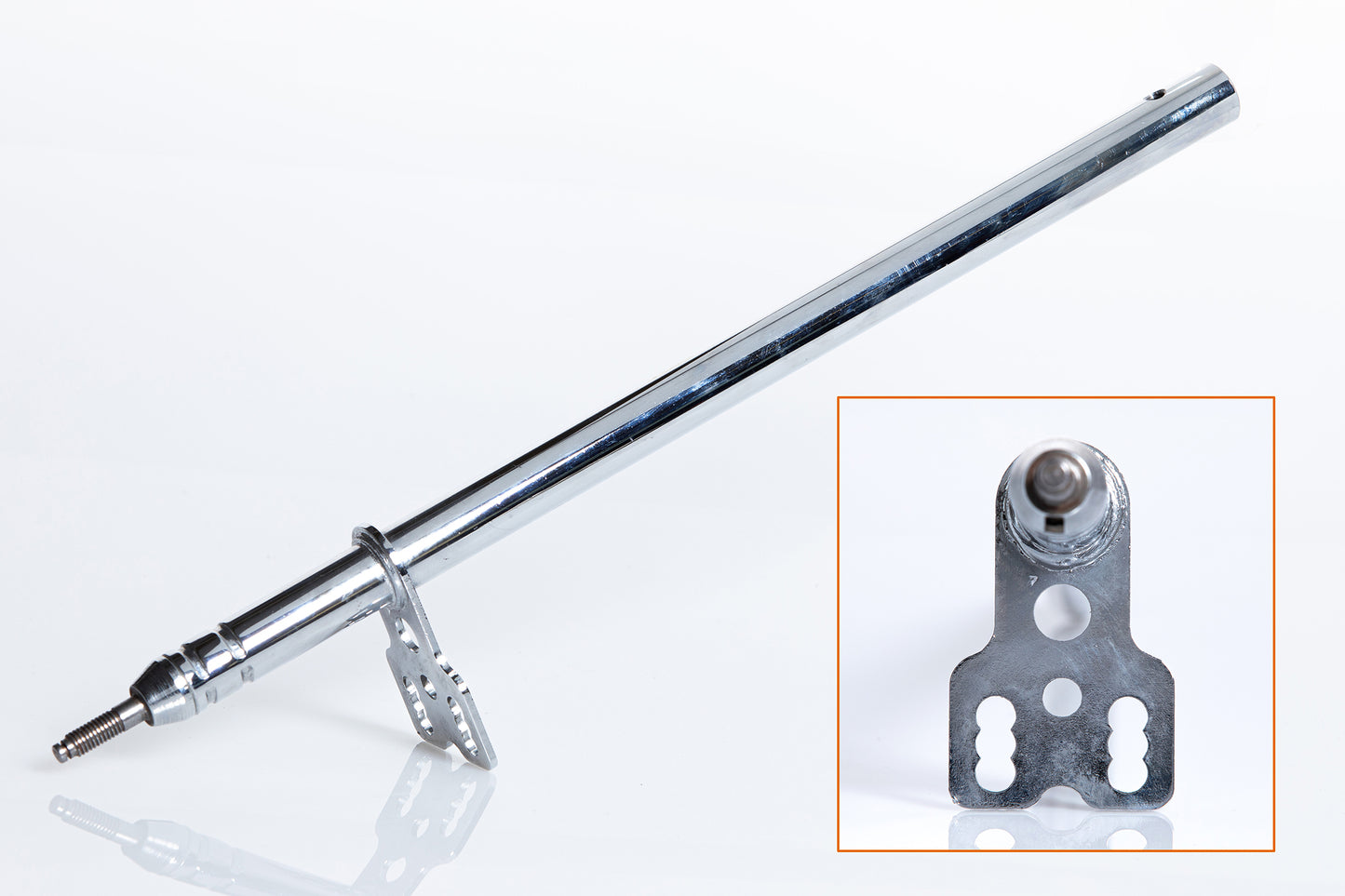 steering column for BABY KART chassis - L.390 - blade 28mm