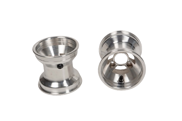 FRONT SIDE SPOKED H.115mm - ALUMINIUM - WITHOUT BEARING - mod.MINI KART