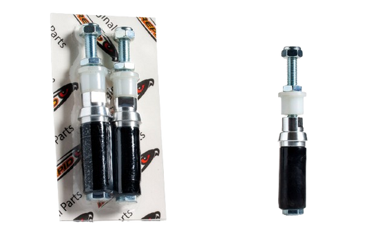 REAR SPOILER FIXING SCREW KIT Ø28mm mod.THREADED SCREW (Kit 2pcs.)