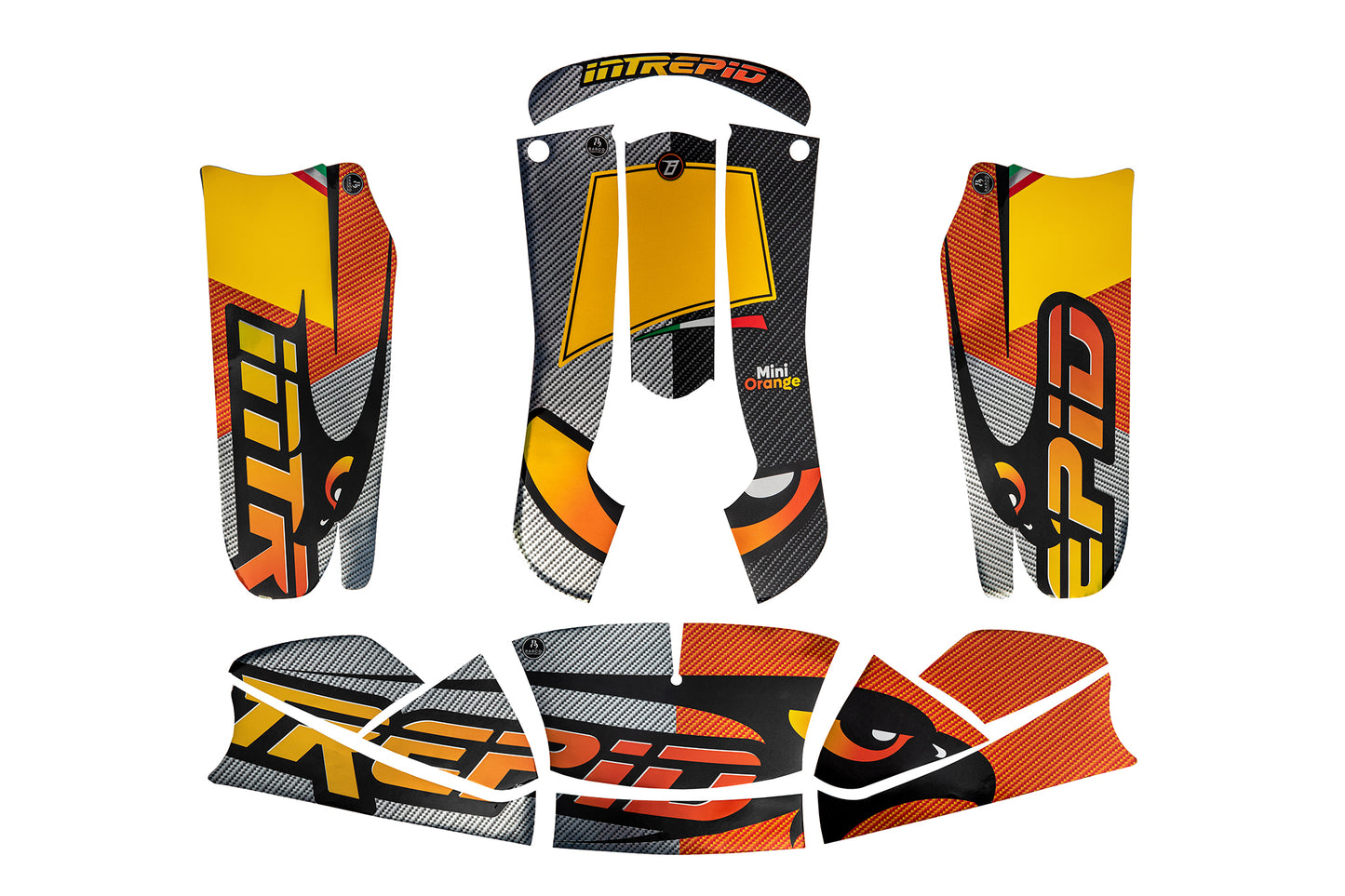 STICKER SET for BODYWORKS for MINI KART mod.MK27
