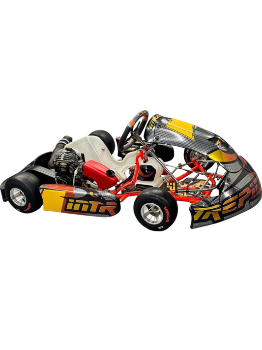 Intrepid Kart MINI KART CHASSIS mod.SPEEDY 02 tube Ø28mm wheelbase 950mm CIK/FIA 015-CH-34 - NEW HOMOLOGATION 2025/27